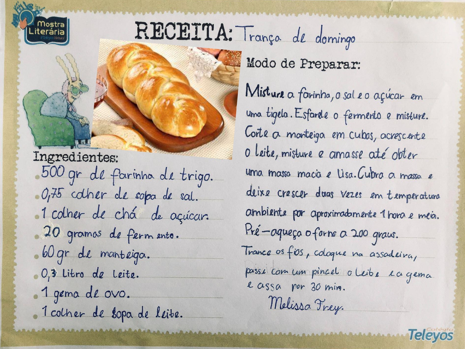 MELISSA EVELYN FREY - Trança de domingo 